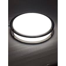 Brushed nickel integrated led track lighting kit led. Cool White Led Flush Mount Fixture Ceiling Light Brushed Nickel 12 75w Equivalent 6000k Etl Dimmable Walmart Com Walmart Com