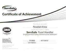 Food handlers must have a california food handler card 30 days from the date of hire. Wonderful Photo Of Food Handler Certificate Food Safety Certificate Food Safety Food Safety Course