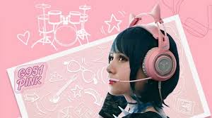 Somic g951 7.1 gaming headset. Somic G951 Pink Lovely Cat Shape Noise Cancelling Girl Gaming Headphones Virtual 7 1 Surround Sound Effect Headset With Sve Vibration And Cute Led Light Pattern For Ps4 Pc Laptop Games Newegg Com