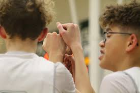 Derby North vs. Derby Middle boy's basketball (Photos by Jake Tracy)