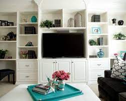 Stock cabinetry does not come in the exact dimensions of your walls, so you have to get creative. 5 Ways To Update Built Ins Without Breaking The Bank