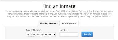 How to find a federal inmate. Federal Inmate Search Bop Inmate Locator