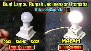 Silakan klik membuat lampu rumah jadi otomatis nyala dan mati sendiri dengan fitting saklar cahaya untuk melihat artikel selengkapnya. Wajib Dicoba Modif Lampu Rumah Jadi Otomatis Mati Saat Siang Dan Hidup Saat Malam Youtube