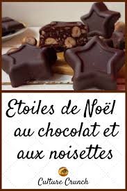 Etoiles De Noel Au Chocolat Et Aux Noisettes La Recette Facile Chocolat Noel Cuisine Recette Facile