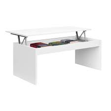To measure coffee table dimensions. Raising Coffee Table Zenit Model Dining Room Table Artik White Finish Measurements 102 Cm Width X 43 54 Cm Height X 50 Cm Depth Buy Online In Jersey At Jersey Desertcart Com Productid 50889638