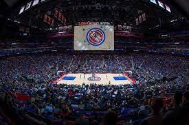 The detroit pistons are an american professional basketball team based in detroit. At The Pistons New Home Empty Seats And Hockey Statues The New York Times