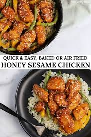 A 30 Minute Recipe For Transforming Frozen Lightly Breaded Chicken Into A Delicious Protein Packed Meal For 4 Sesame Chicken Honey Sesame Chicken Quick Meals