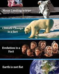 Scientific facts about climate change and evolution