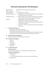 Download silabus kurikulum 2013 sd lengkap charitymediazone. Silabus Rpp Sd Pkn 6 1