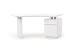 Executive White Office Desk