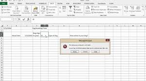 Data Validation In Excel Excel Tutorials Data Validation Excel