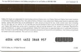Maybe you would like to learn more about one of these? Gift Card Black Card White Logo Oakley United States Of America Oakley Col Us Oakley Sv1606613