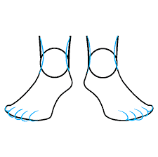 How to draw anime feet, draw feet. How To Draw Feet Really Easy Drawing Tutorial
