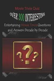 Tough, 10 qns, skylarb, oct 06 08. Movie Trivia Quiz Paul Krieg 9798740545226 Boeken Bol Com