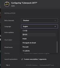 This language pack includes the 10 optional audio files to cyberpunk 2077 for the following languages: Language Setting Is Reset Everytime The Game Started Forums Cd Projekt Red