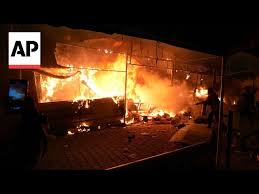 Israeli strike on hospital tent camp in ...