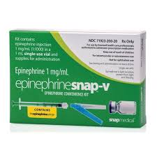 Epinephrine Snap V Convenience Kit For Anaphylactic Emergencies Epipen