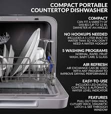 How does a portable dishwasher work under a sink? Helpful Guide To The Best Portable Countertop Dishwasher In 2020 2021