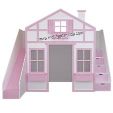 Kaydirakli Ev Ranza Alti Bos Oyun Alani Domiki Detskaya Dlya Devochki Detskaya Mebel