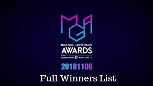2018 Mbc Plus X Genie Music Awards Mga Winners Full List