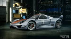 Porsche 918 Rsr Need For Speed The Run Porsche 918 Porsche Super Cars
