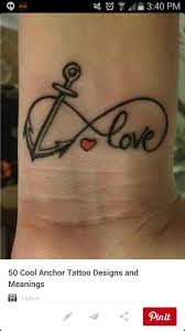 Instead Of Love It Will Be My Daughters Name Tattoo Designs And Meanings Infinity Tattoo Designs Tattoo Designs