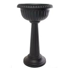 Transform your outdoor space into a stylish garden whether you have a small patio, urban balcony or a large expansive garden, these planters will earn serious design points and compliment your. 32 In Tall Greek Pedestal Garden Urn Planter Flower Plant Pot Outdoor Home Decor Ebay