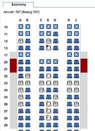 American Airlines 767 Seating Chart Seating Chart Of An Am
