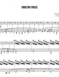 Amazing Grace Harp Column Music