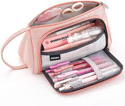 Amazon Com Easthill Big Capacity Pencil Case Multi Slot Pen Bag Pouch Holder For Middle High Sch Cool School Supplies Girl School Supplies School Pencil Case