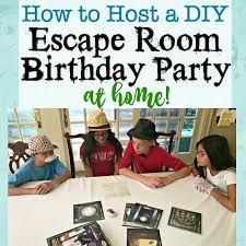 They are cheap, easy to craft, and don't require knowledge of any dark magic. How To Throw An Escape Room Birthday Party At Home Momof6