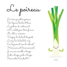 Comptine La Chanson Du Poireau Comptines Chanson Poireaux