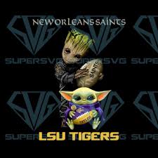 Download Baby Groot And Baby Yoda New Orleans Saints Lsu Tigers Png New Orleans Saints Png Saints Logo Png Saints Png New Orleans Saints Logo Nfl Saints Png Saints Png Saints Png New