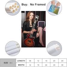 Amazon.com: ZaLiX Lzzy Hale Poster Sexy Poster Album Art Decor Painting  Wall Art Canvas Poster Bedroom Decor Poster 24x36inch(60x90cm)  Unframe-style: Posters & Prints