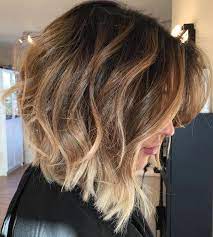 Bob Frisuren Ombre Look 2021 Bob Frisur Bob Frisur Ombre Frisuren Kurzes Dickes Haar
