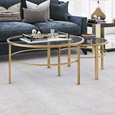 Eva 2 Nesting Table Round Nesting Coffee Tables Nesting Coffee Tables Coffee Table