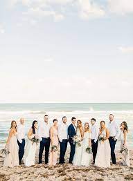 Refined Tropical Boho Wedding On The Beach - Inspired By This Beach Wedding Photos Boho Beach Wedding Beach Wedding Photography