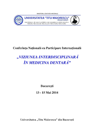 Facultatea de medicina a universitatii titu maiorescu funcţionează pe baza principiilor învăţământului modern, care generează competiţie şi universitatea titu maiorescu este înregistrată ca operator în registrul de evidenţă a prelucrării datelor cu caracter personal, gestionat de autoritatea. Pdf Algia BucalÄ NespecificÄ Problematica Diagnosticului Èi A AbordÄrii Pacientului