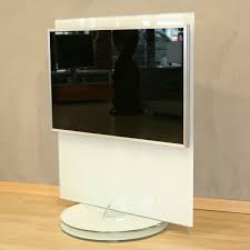 Tv schrank eiche die platte wo der fernseher drauf steht, ist drehbar. Glass Concept Fly Tv Glasmobel Drehbar Bei Hifi Tv Moebel De