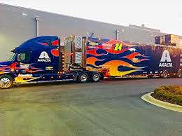 Freightliner Hauler Hendrick Nascar Transporter Axalta Big Rig Trucks Customised Trucks Big Trucks