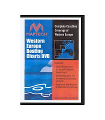 maptech boating charts dvd western europe