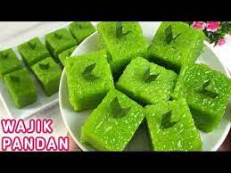 Cara Membuat Wajik Pandan Super Legit Dan Enak Sekali Youtube Di 2021 Resep Kue Wajan