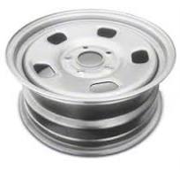 RAM 1500 5-Slot Replica Steel Silver 5-Lug Wheel; 17x7; 25mm ...
