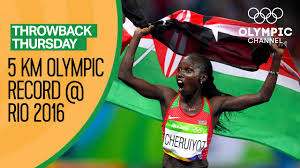 Athletics at the 2020 summer olympics will be held during the last ten days of the games. Vivian Cheruiyot Breaks The 5 000m Olympic Record At Rio 2016 Throwback Thursday Youtube