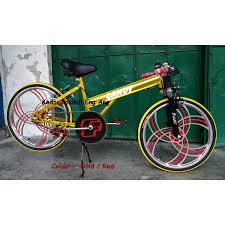 Perak police are intensifying their efforts through the community policing programme in tackling basikal lajak (modified bicycle) activities in the state. Ready Stock Basikal Lajak Body Candy Petak Sport Rim Tayar Lajak Piring Gt Shopee Malaysia