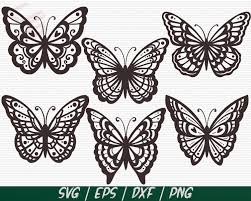 Free Free Stencil Butterfly Skull Svg