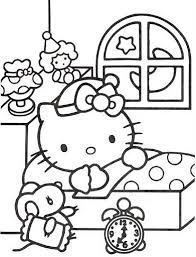 Print as many as you like, as often as you like. Hello Kitty Ready To Sleep Free Coloring Pages Coloring Pages