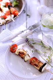Frisch, lecker und super einfach. Gemusespiesse Mit Halloumi Selber Machen Rezept Zum Grillen
