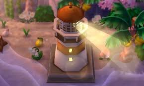 Black And White Lighthouse Animal Crossing Pwp Tropical Hacks Acnl Beach Lighthouse Acnl Animal Crossing Tropical