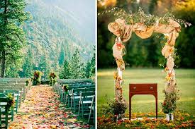 Los colores aquí también tienen un papel importante, permitiéndose llamar la. Decoracion De Bodas De Otono Espectacular